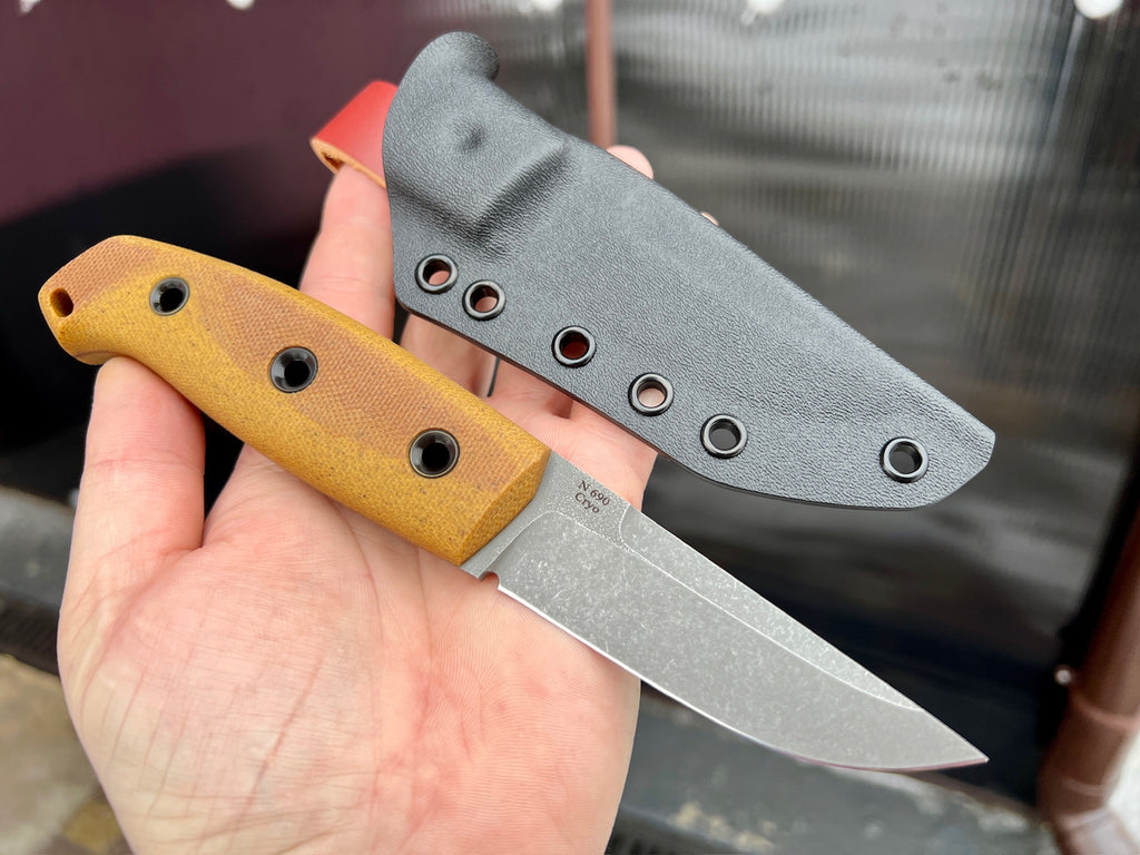 Hybrid Hi-Tech Puukko – Coyote – Stonewashed