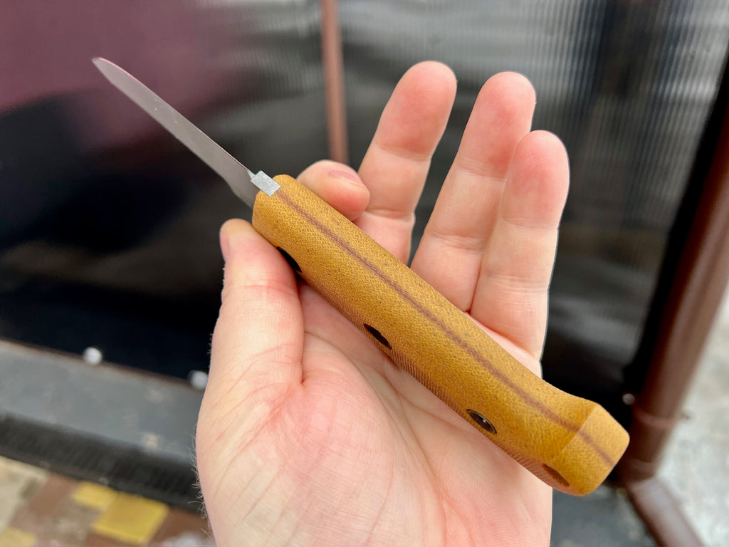 Hybrid Hi-Tech Puukko – Coyote – Stonewashed