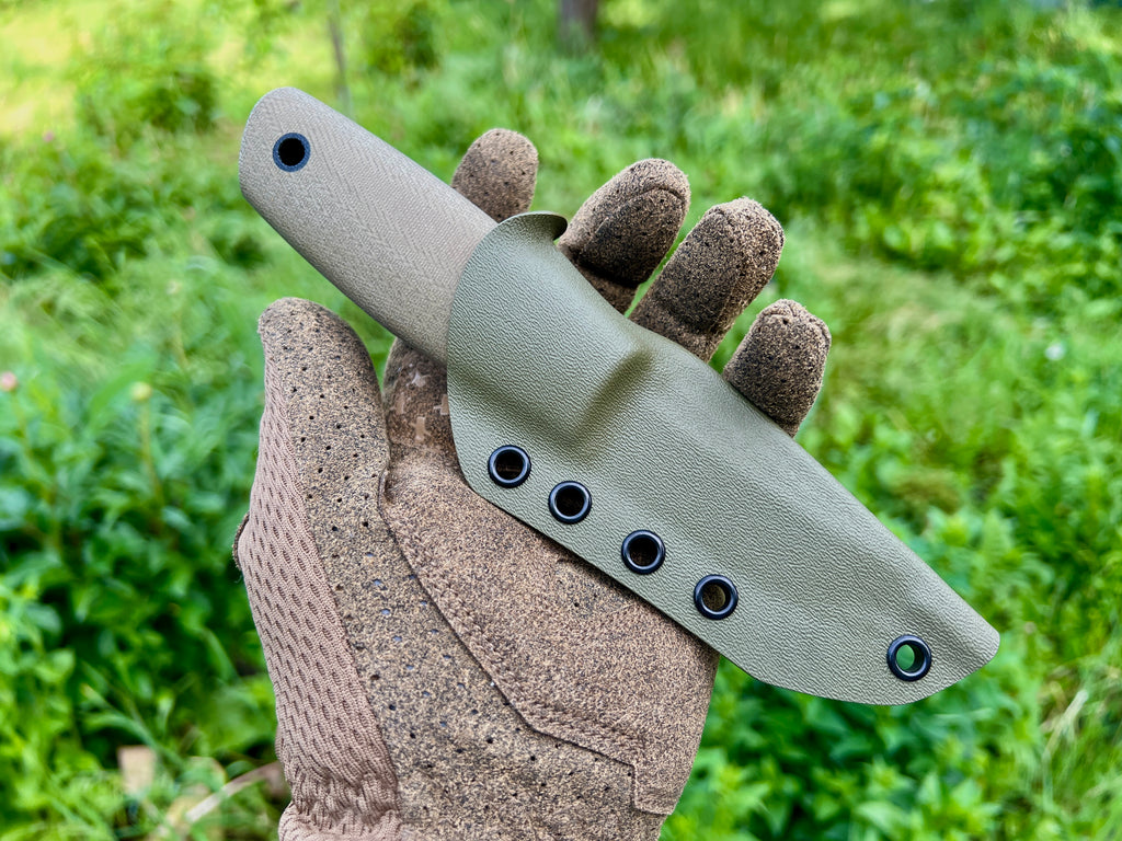 Hi-Tech Puukko Stonewashed – OD Green