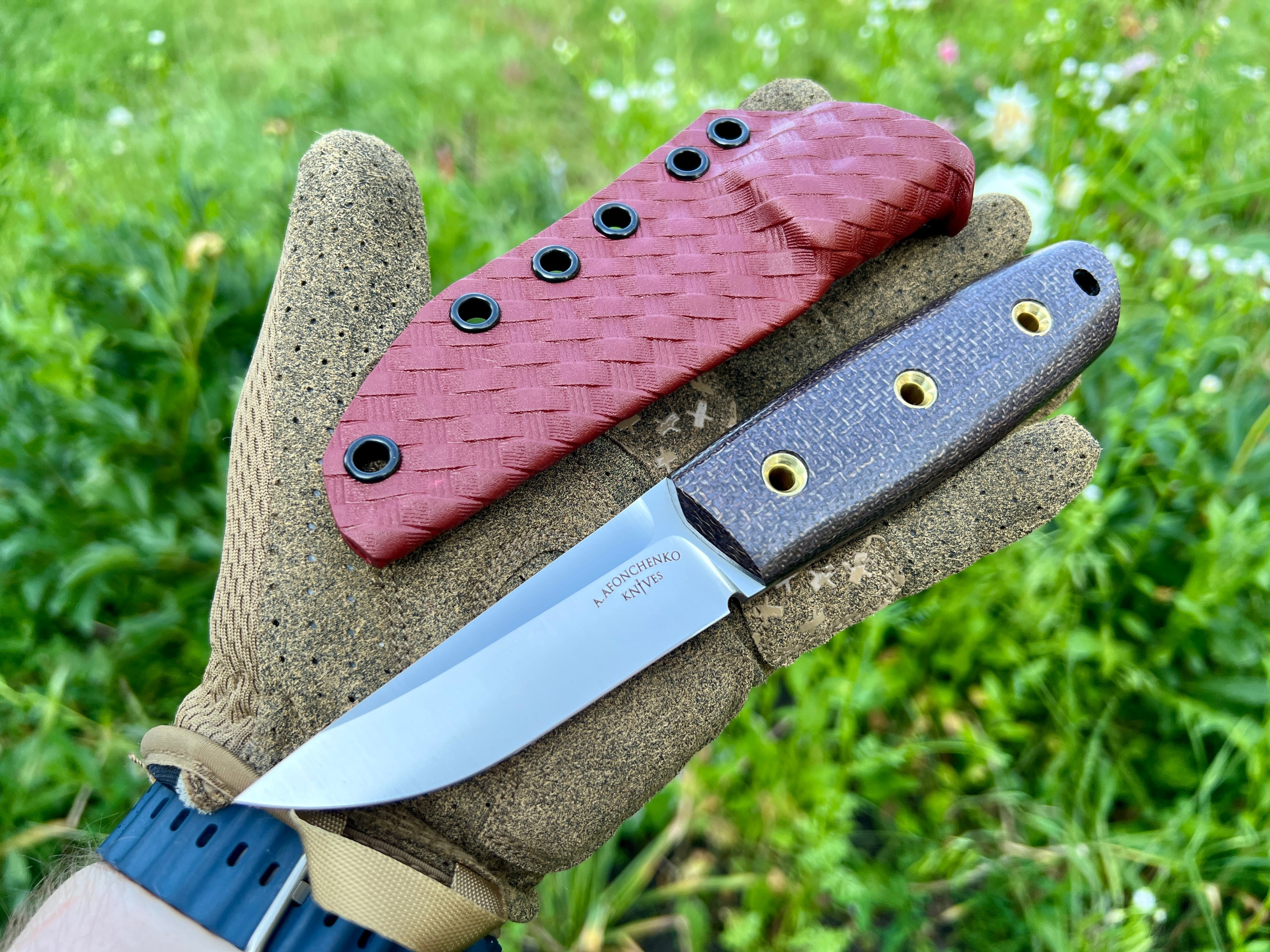 Hybrid Tommy  Puukko Satin Burlap Brown