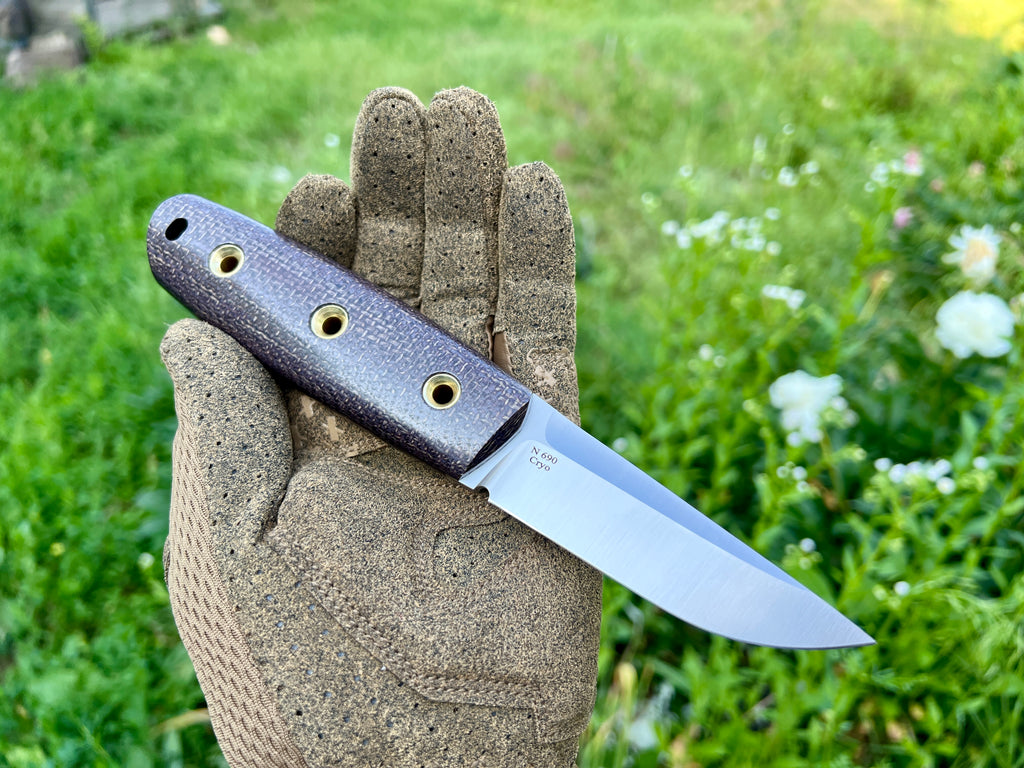 Hybrid Tommy  Puukko Satin Burlap Brown