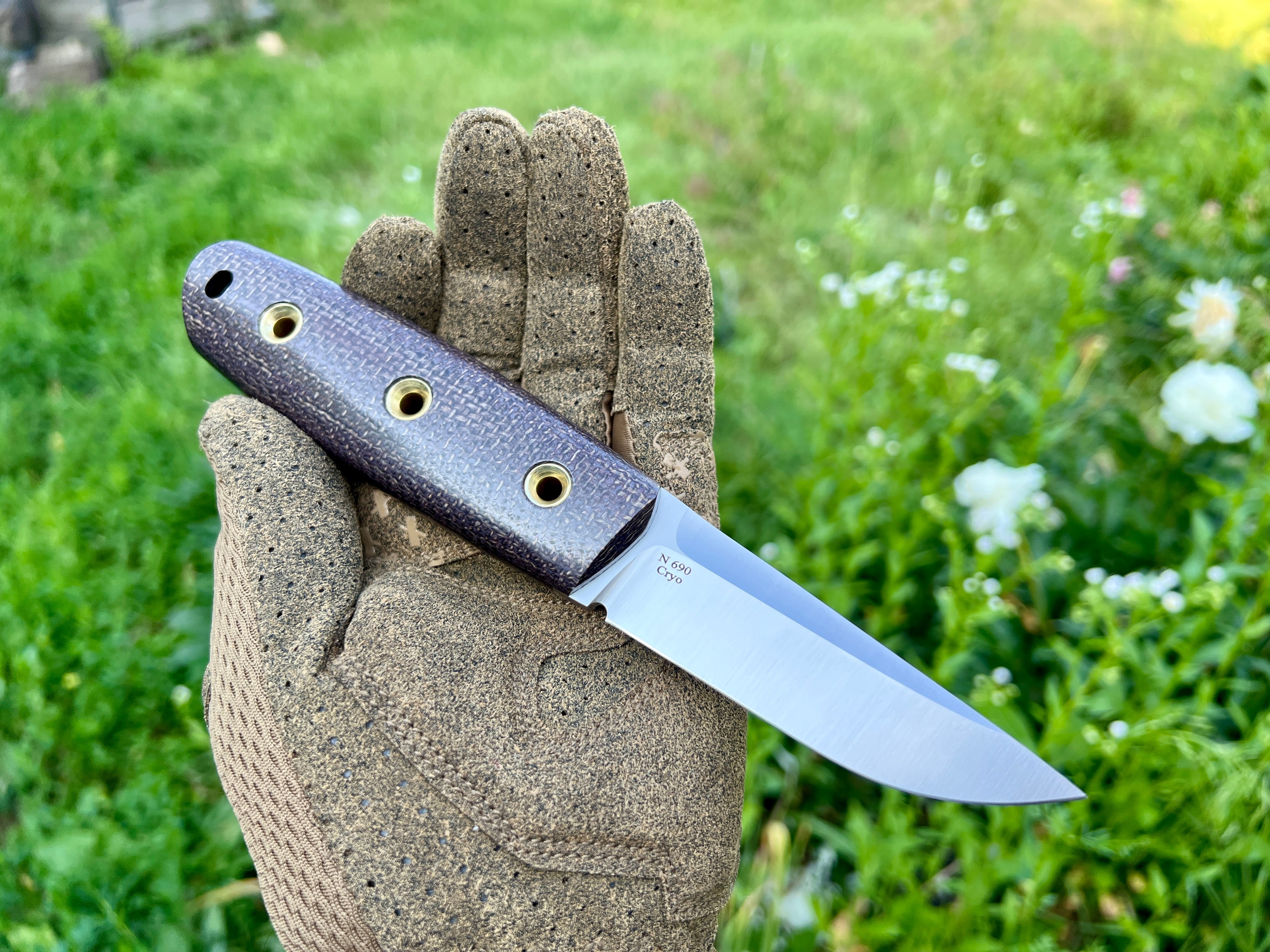 Hybrid Tommy  Puukko Satin Burlap Brown
