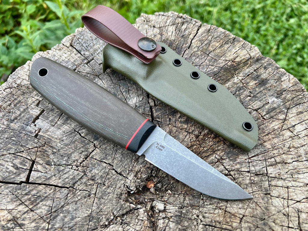 Hi-Tech Puukko Stonewashed Olive