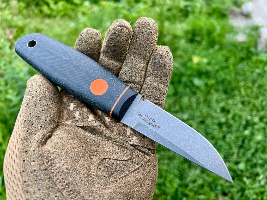Hi-Tech Puukko Stonewashed Black