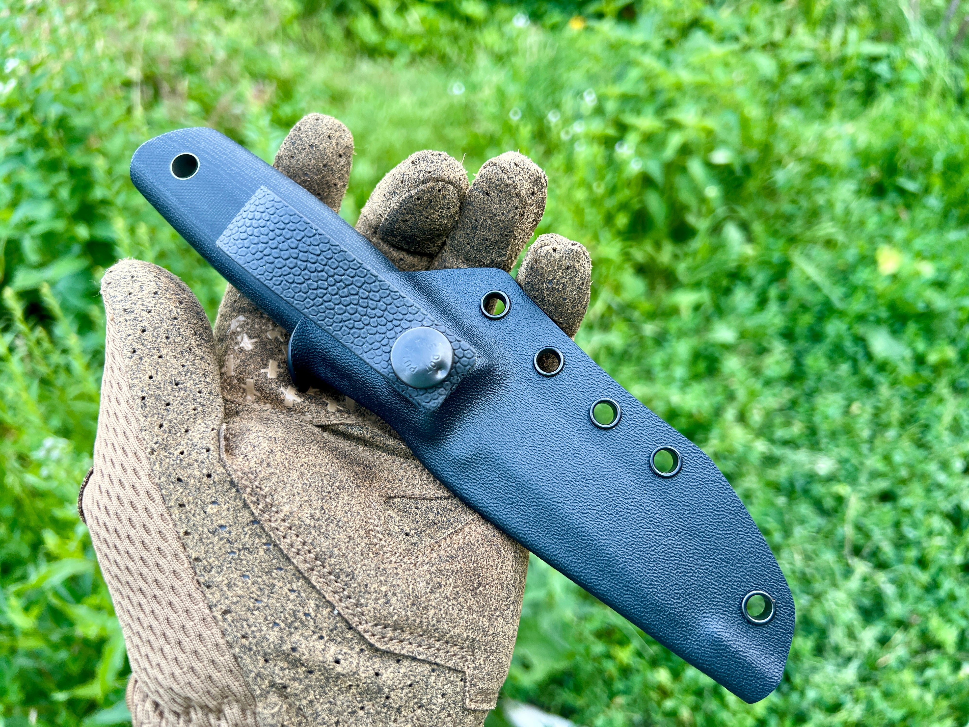 Hi-Tech Puukko Stonewashed Black
