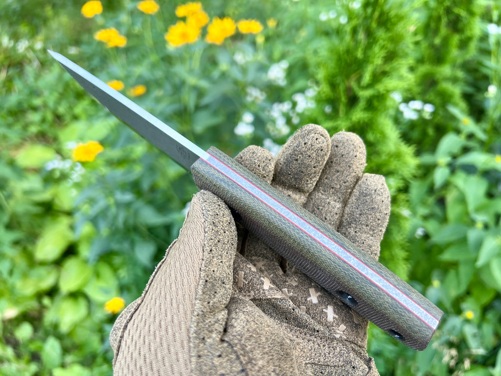 Puukko Fulltang OD green Stonewashed