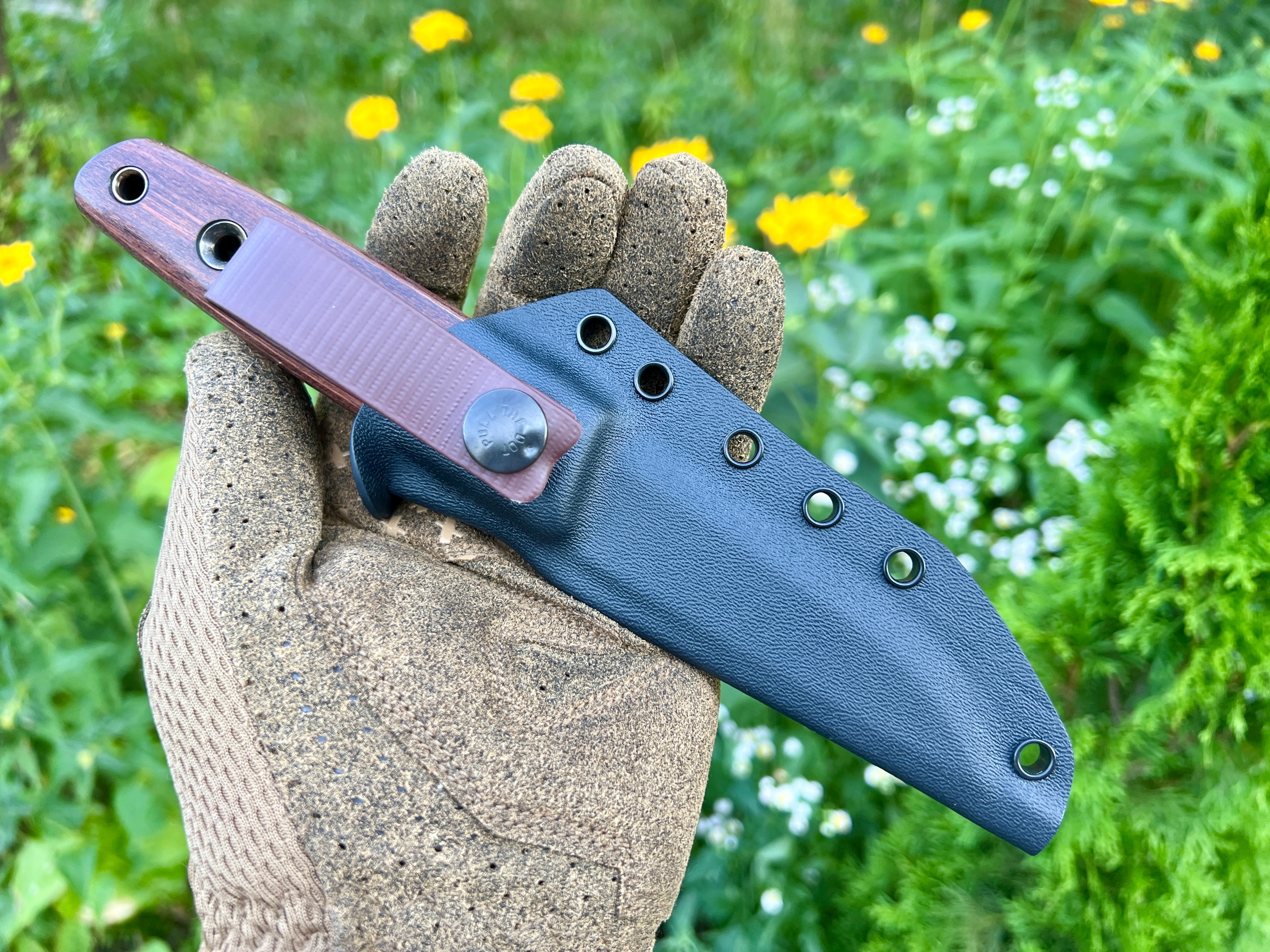 Puukko Fulltang Dimalux Stonewashed
