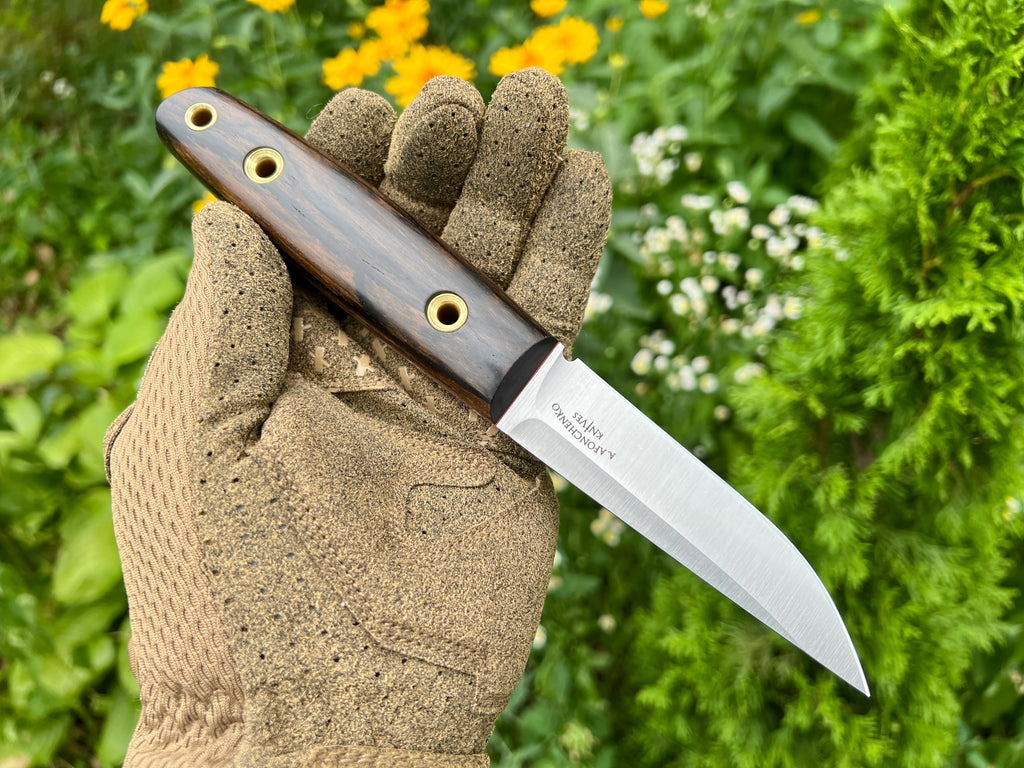 Puukko Fulltang Ziricote Satin