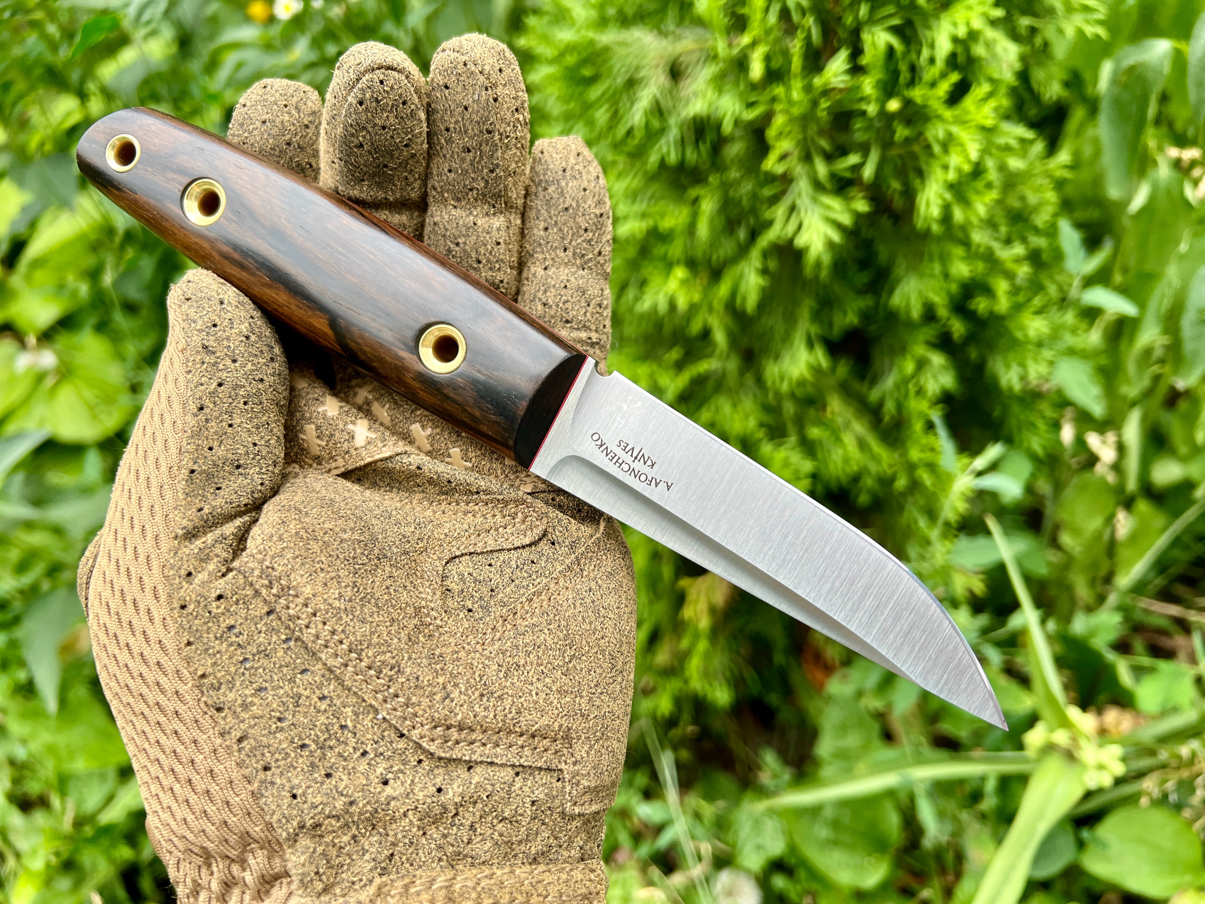 Puukko Fulltang Ziricote Satin
