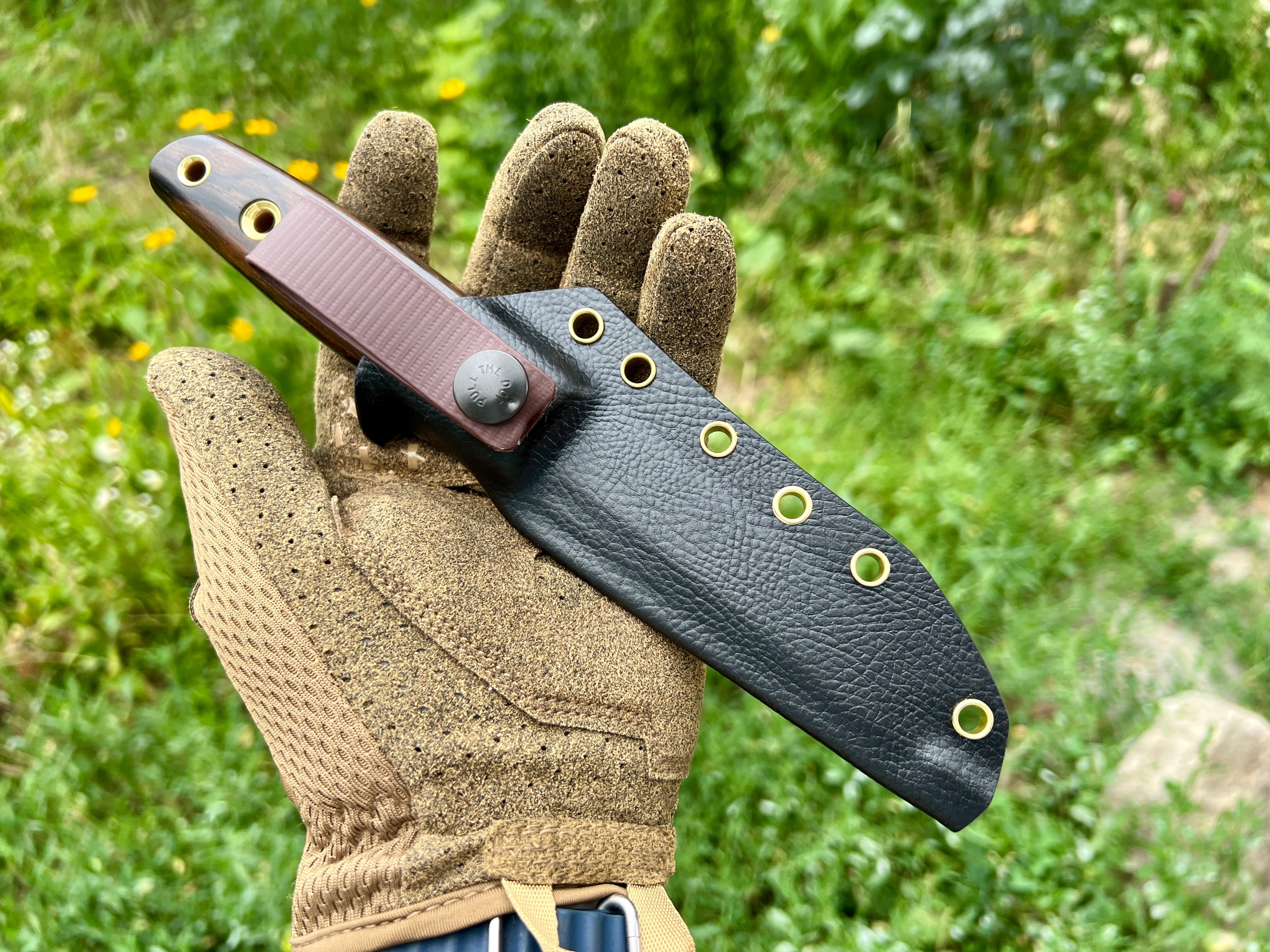 Puukko Fulltang Ziricote Satin