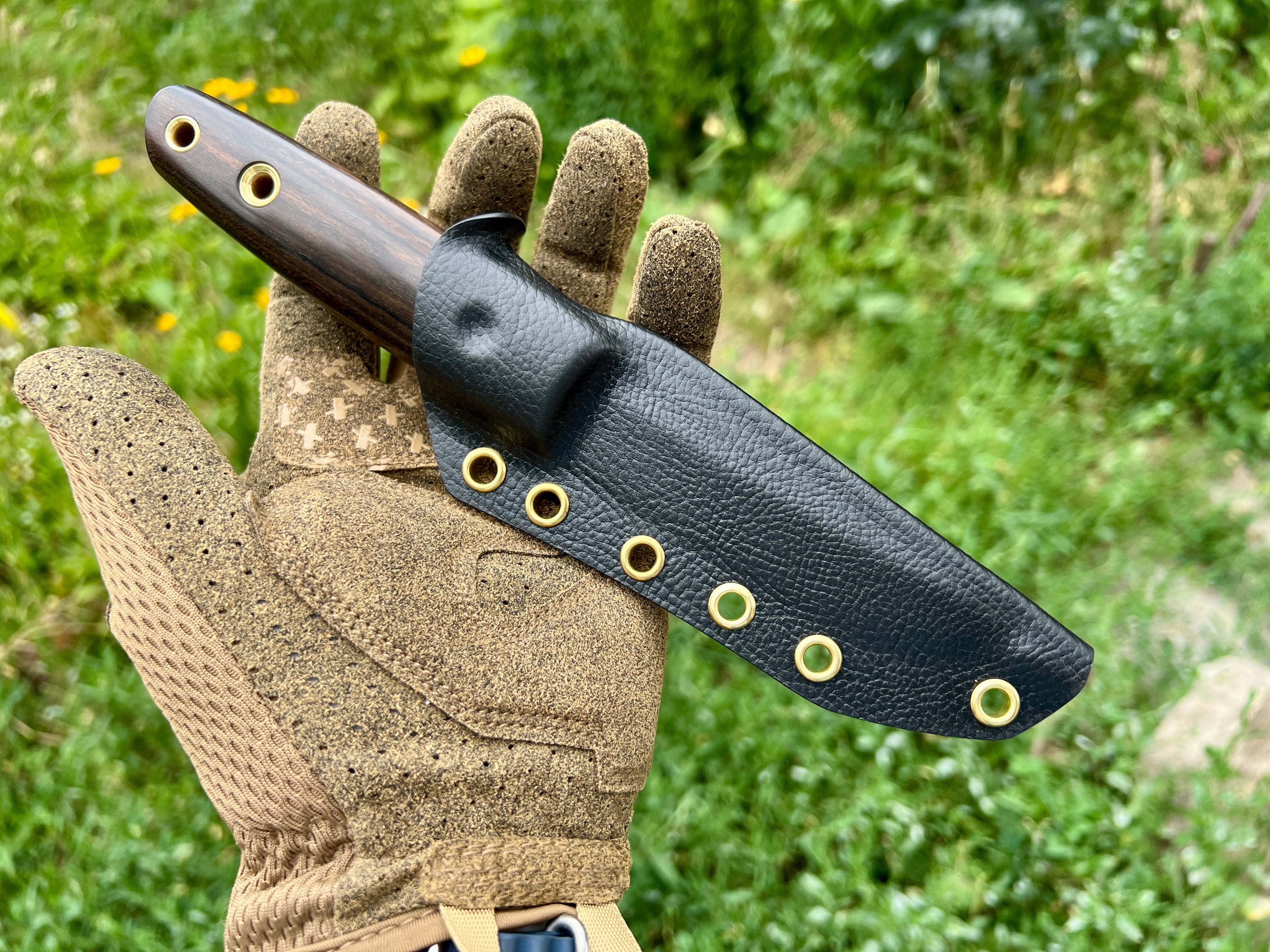 Puukko Fulltang Ziricote Satin