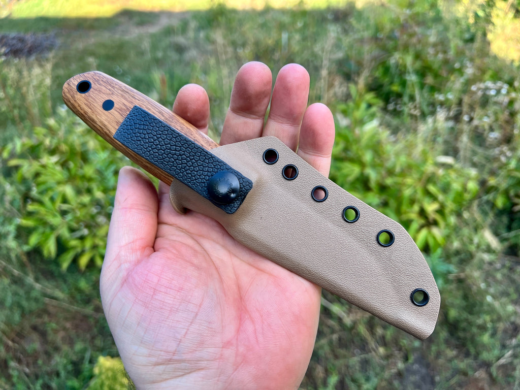 Hybrid Tommy Puukko Satin Oak Wood