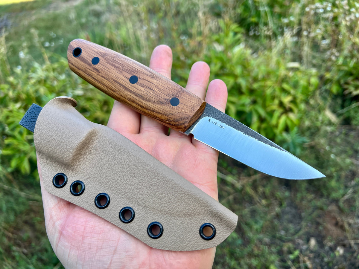Hybrid Tommy Puukko Satin Oak Wood