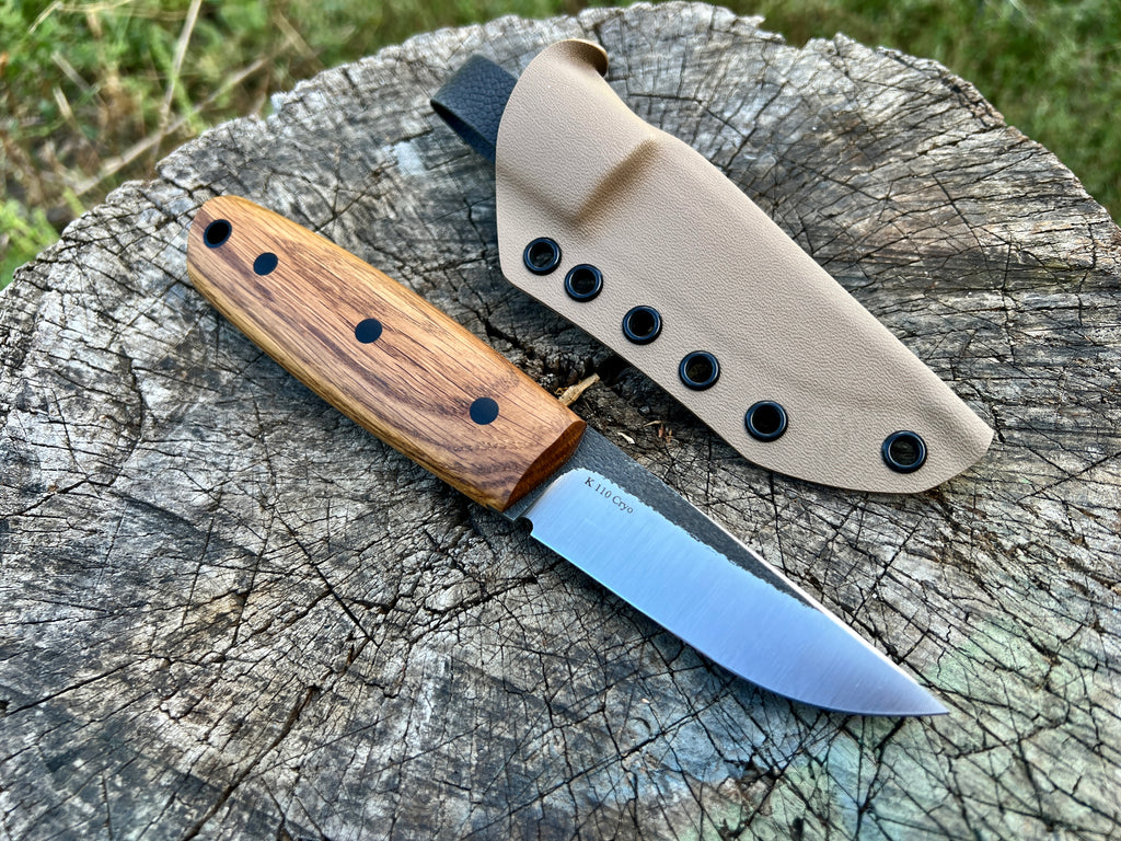 Hybrid Tommy Puukko Satin Oak Wood
