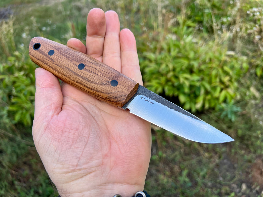 Hybrid Tommy Puukko Satin Oak Wood