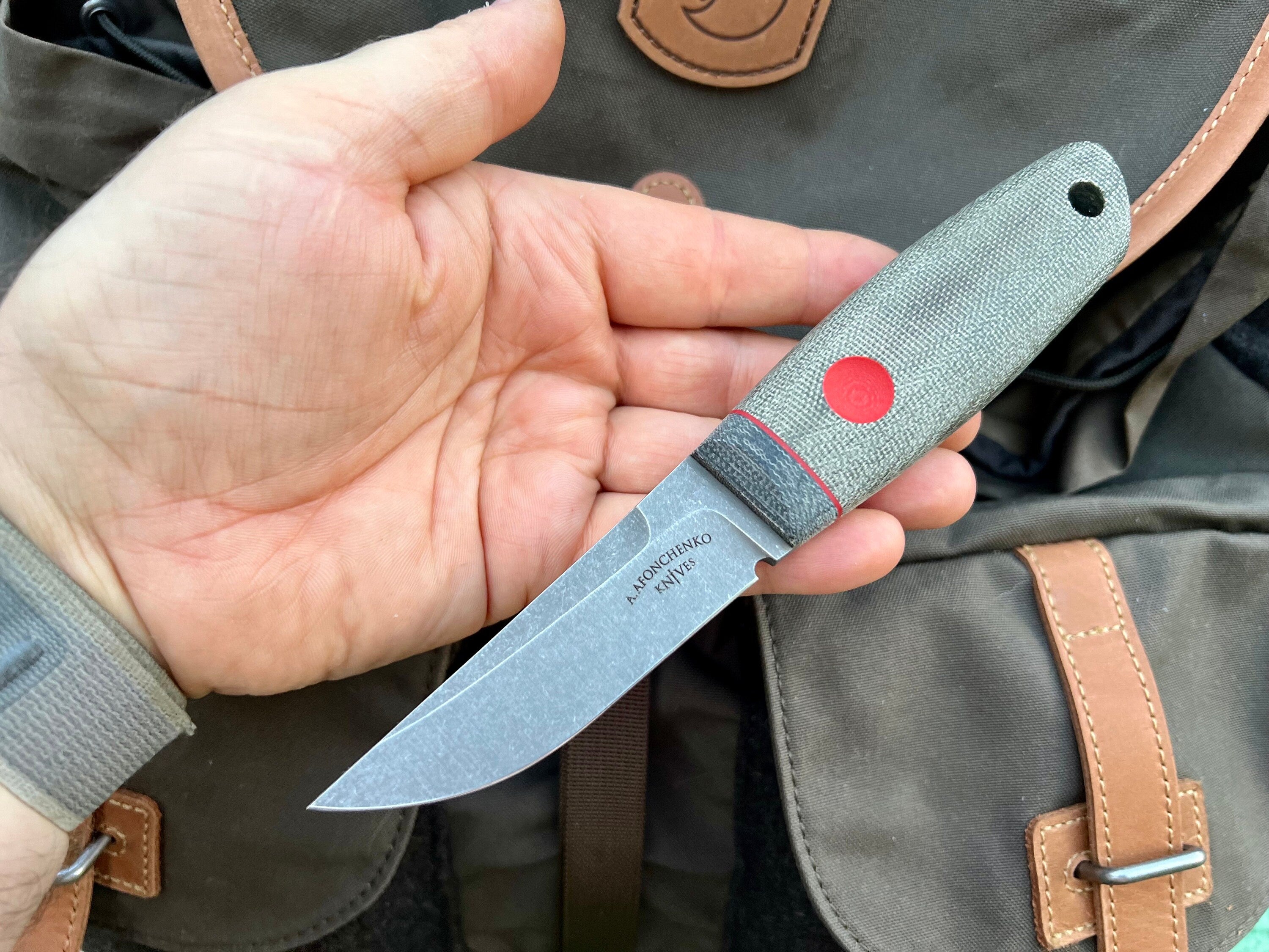 Hi-Tech Puukko – OD Green – Stonewashed