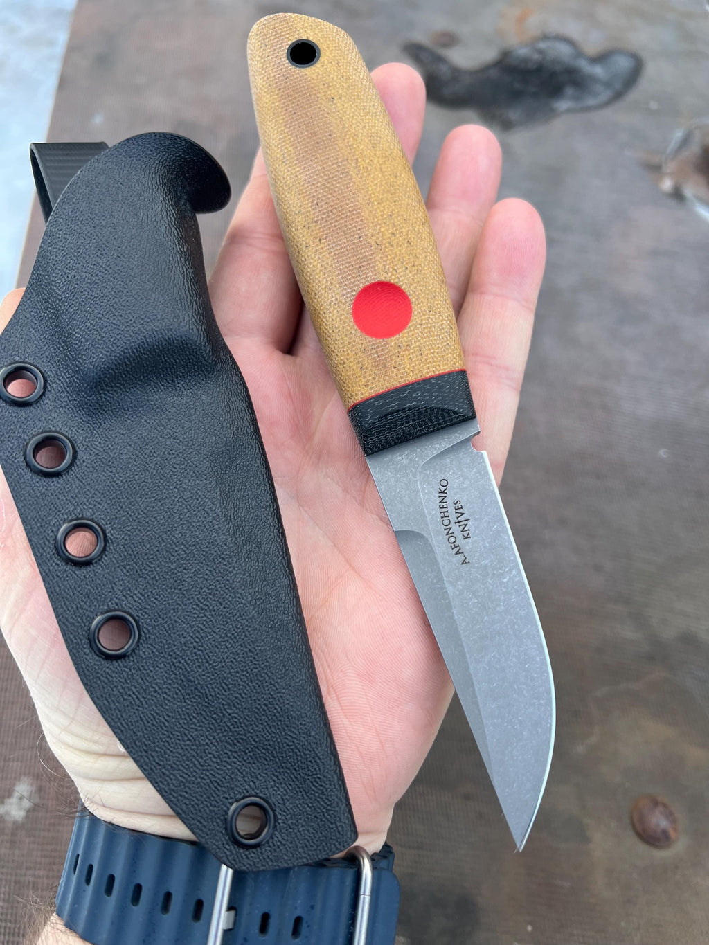 Hi-Tech Puukko – Coyote – Stonewashed