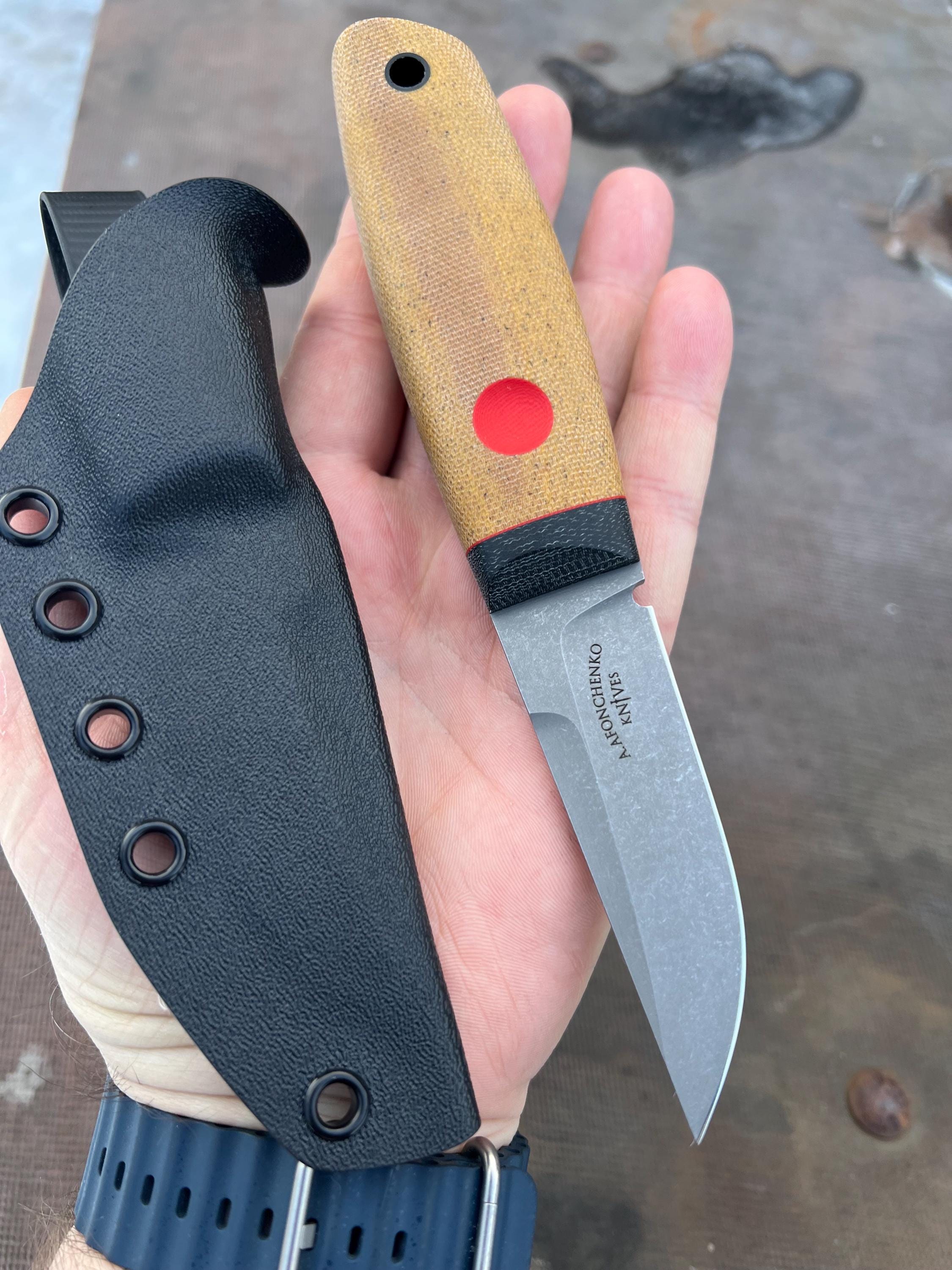 Hi-Tech Puukko – Coyote – Stonewashed